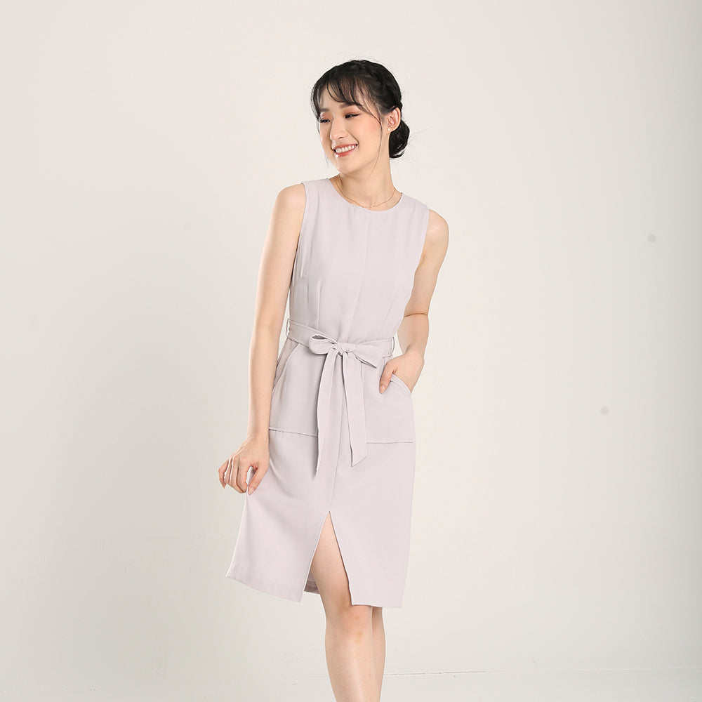 JULY Signature Dress Blue Floral Print for women